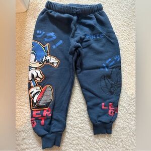 ZARA SEGA SONIC The Hedgehog sweatpants